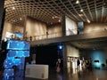 interior view of qintai art museum