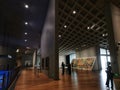 interior view of qintai art museum