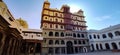 Interior View Of Rajbada Palace of Indore. Royalty Free Stock Photo