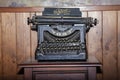 Vintage typewriter, interior design piece.