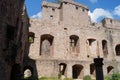 Interior view of the ruined Hohenbaden Castle, Baden-Baden, Germany Royalty Free Stock Photo