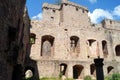 Interior view of the ruined Hohenbaden Castle, Baden-Baden, Germany Royalty Free Stock Photo