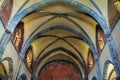 Interior view of the Sacra di San Michele-Saint Michael's Abbey