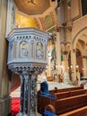 Interior view of the Saints Peter and Paul Church