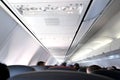 Airplane Interior Window Royalty Free Stock Photo