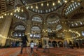 Interior view of Selimiye Mosque in Edirne, Turkey Royalty Free Stock Photo