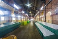 Interior view of the Soulard Farmers Market Royalty Free Stock Photo