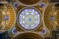 Interior view of St. Stephen basilica in Budapest, Hungary Royalty Free Stock Photo