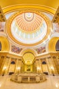 Interior view of the State Capital building Royalty Free Stock Photo