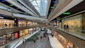 Interior view and stores from Buyaka shopping center on the Asian side of istanbul