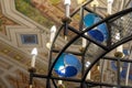 Interior view of the 17th century Kupa Synagogue in Kazimierz, the historic Jewish quarter of Krakow, Poland. Royalty Free Stock Photo