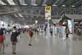 Interior view 4th floor of Suvarnabhumi Airport Royalty Free Stock Photo