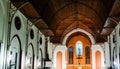 Interior view to Basilica of the Immaculate Conception at Ouidah