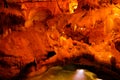 Interior view to Grutas Mira de Aire cave, Portugal Royalty Free Stock Photo