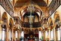 Interior view to Saint Peter and Paul Cathedral, Paramaribo, Suriname Royalty Free Stock Photo