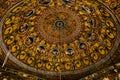 Interior view to Spotted Mosque Alaca Cami Kalkandelen aka painted mosque, Tetovo, North Macedonia