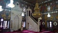 Interior view to Spotted Mosque Alaca Cami Kalkandelen aka painted mosque, Tetovo, North Macedonia