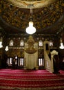 Interior view to Spotted Mosque Alaca Cami Kalkandelen , North Macedonia