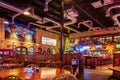 Interior view of the Toby Keith`s I Love This Bar and Grill Royalty Free Stock Photo