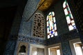 Interior view of a Topkapi Palace. Istanbul, Turkey. Tourism, landmark Royalty Free Stock Photo