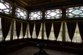 Interior view of a Topkapi Palace. Istanbul, Turkey. Tourism, landmark Royalty Free Stock Photo