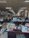 interior view of university library study room in Wuhan china