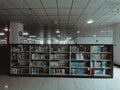 interior view of a university library in Wuhan city Royalty Free Stock Photo