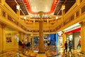 Interior view of the venetian hotel, macau Royalty Free Stock Photo