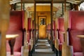 old train carriage, yorkshire, england Royalty Free Stock Photo