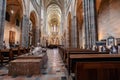 Interior of Vitus Cathedral, Czech Republic