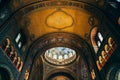 Interior of The Votive Church and Cathedral of Our Lady of Hungary in Szeged, Hungary