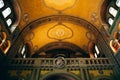 Interior of The Votive Church and Cathedral of Our Lady of Hungary in Szeged, Hungary Royalty Free Stock Photo