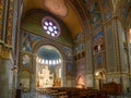 Interior of The Votive Church in Szeged, Hungary