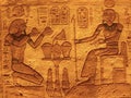 Interior wall carvings at Abu Simbel