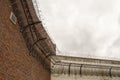 Interior wall corner, Reading Prison