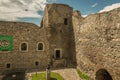 Interior walls of Neamt Fortress.