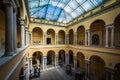 Interior of the Walter's Art Museum, in Mount Vernon, Baltimore,