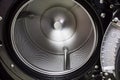 Interior of a washing machine drum Royalty Free Stock Photo