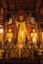 Interior of Wat Ho Tham temple