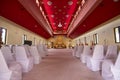 Interior of Wat Mongkolrata Buddhist Thai Temple Royalty Free Stock Photo