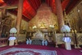 Interior of Wat Phra Singh, Chiang Mai, Thailand