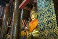 Wat Xieng Thong in luang prabang Laos. Royalty Free Stock Photo