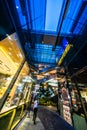 Interior of Westgate. It is a lifestyle and family shopping mall in Jurong East, Singapore. Royalty Free Stock Photo