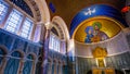 Interior of Westminster Cathedral or the Metropolitan Cathedral of the Precious Blood of Our Lord Jesus Christ in London, UK Royalty Free Stock Photo