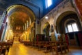 Interior of Westminster Cathedral or the Metropolitan Cathedral of the Precious Blood of Our Lord Jesus Christ in London, UK Royalty Free Stock Photo