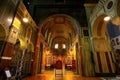 Interior of Westminster Cathedral or the Metropolitan Cathedral of the Precious Blood of Our Lord Jesus Christ in London, UK Royalty Free Stock Photo