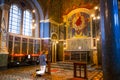 Interior of Westminster Cathedral or the Metropolitan Cathedral of the Precious Blood of Our Lord Jesus Christ in London, UK Royalty Free Stock Photo