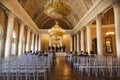 The interior of the white-Columned hall in the Yusupov Palace on the embankment of the Moika river, One of the best ceremonial int