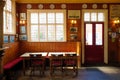 Interior of the White Hart pub, High St, Aldeburgh, Suffolk. UK
