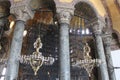 Hagia Sophia Mosque Interior, architecture details in Istanbul, Turkey Country